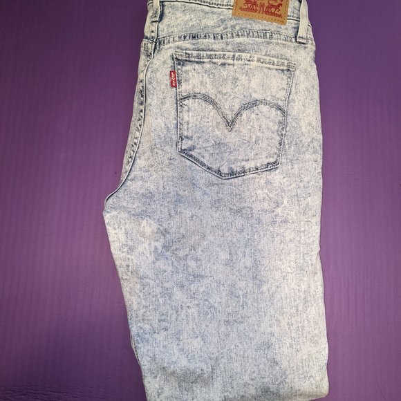 Levi's acid wash skinny jeans - Picture 4 of 5